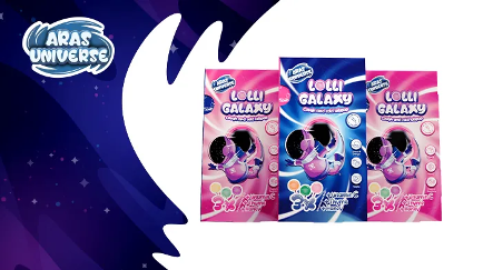 آب نبات لالی گلکسی