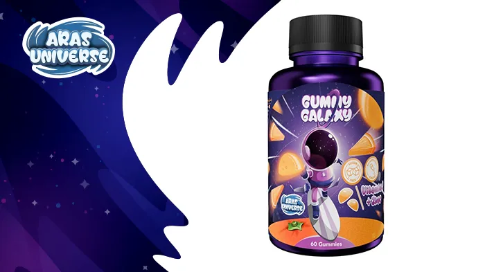 پاستیل‌های ویتامین سی و زینک گامی گلکسی (Gummy Galaxy)